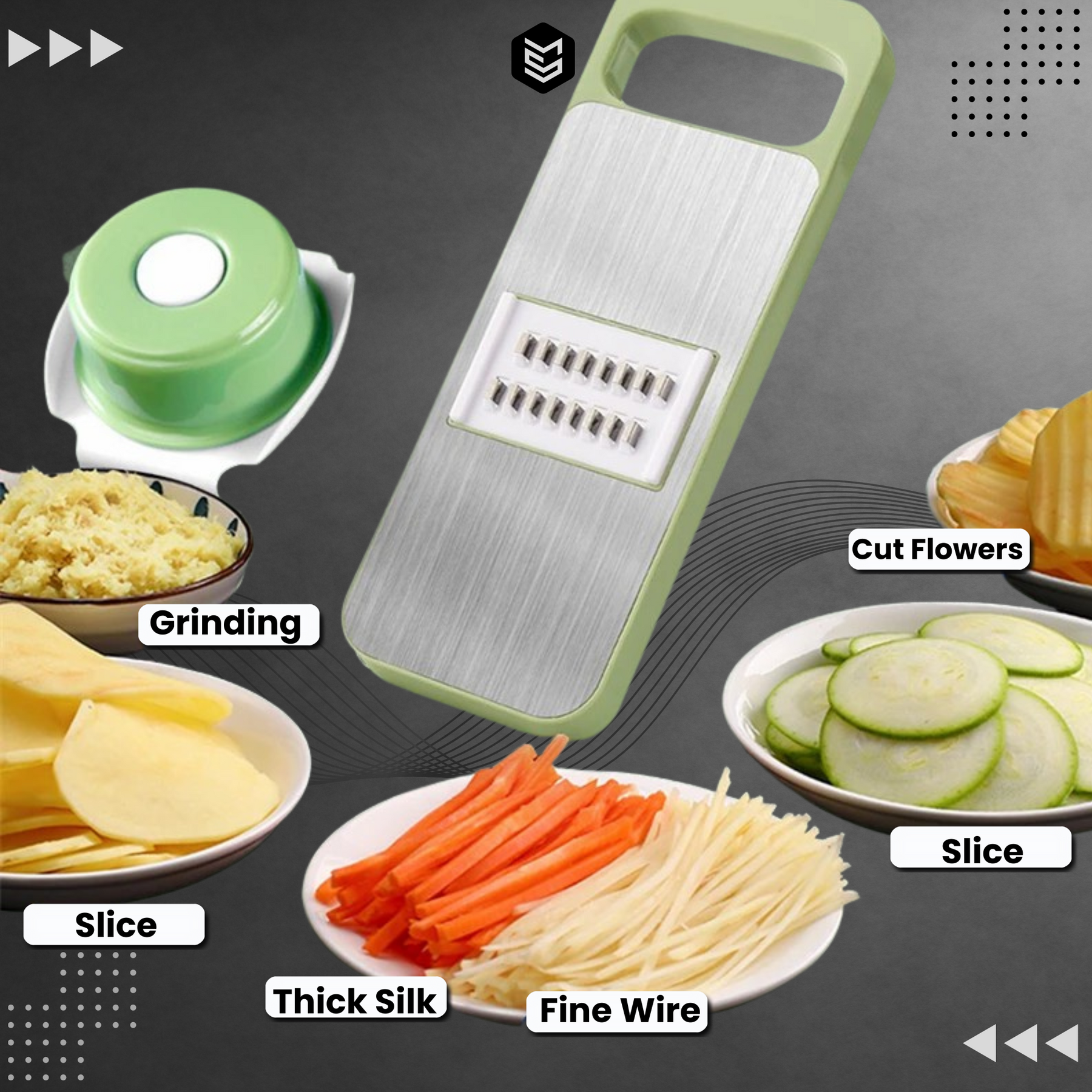 5 in 1 Vegetable & Fruit Cutter Slicer