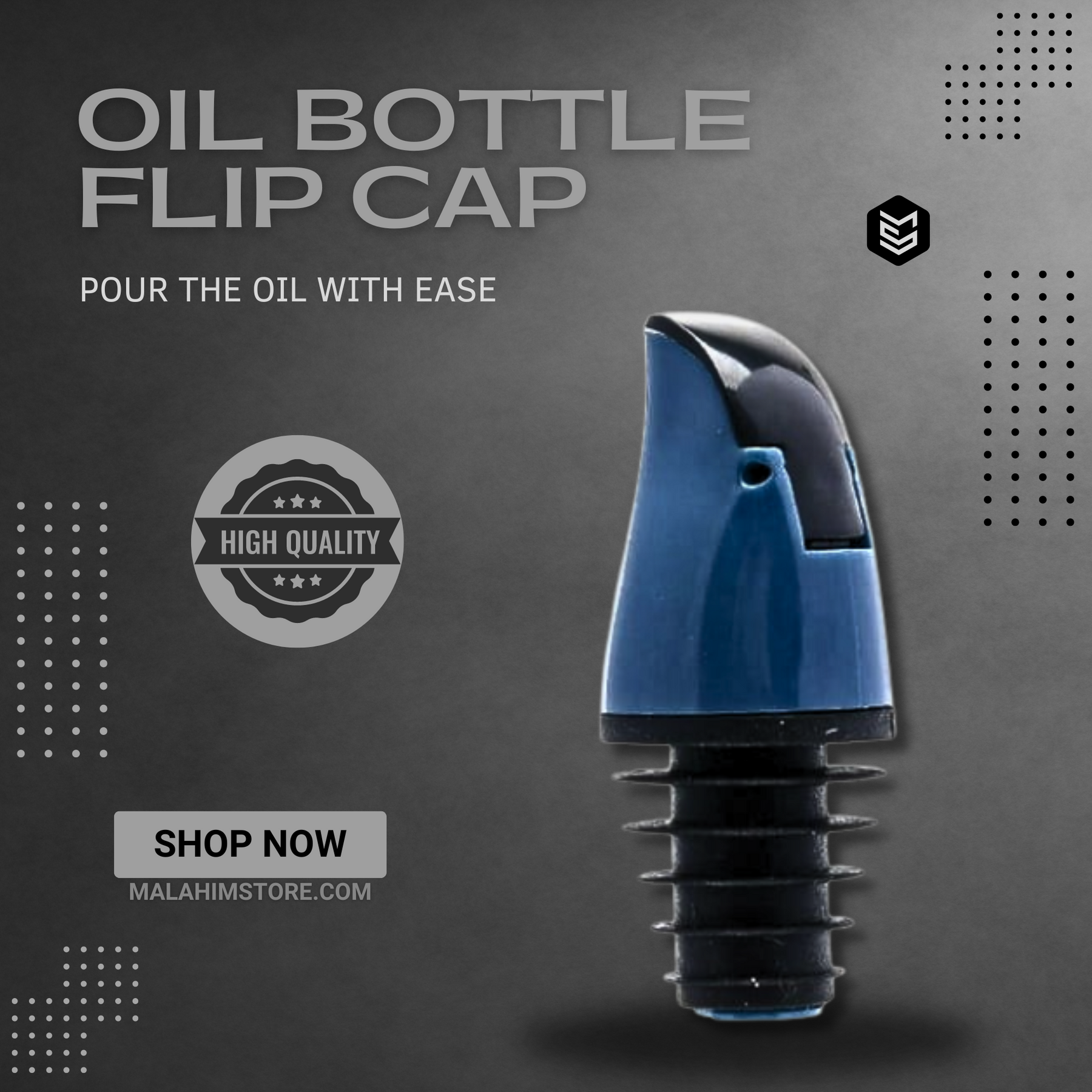 Oil Bottle Flip Cap