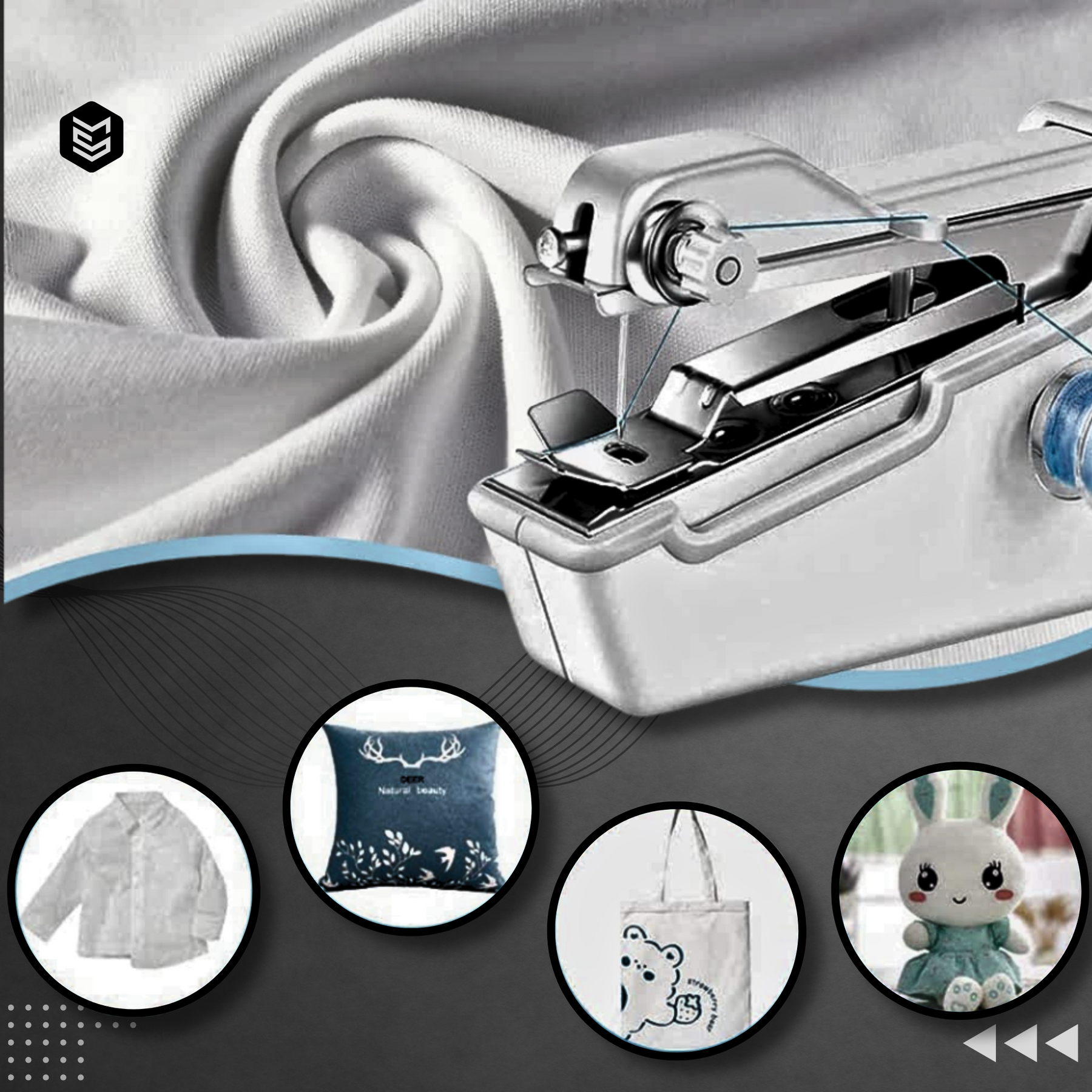 Mini Portable Handy Sewing Machine & Handy stitch