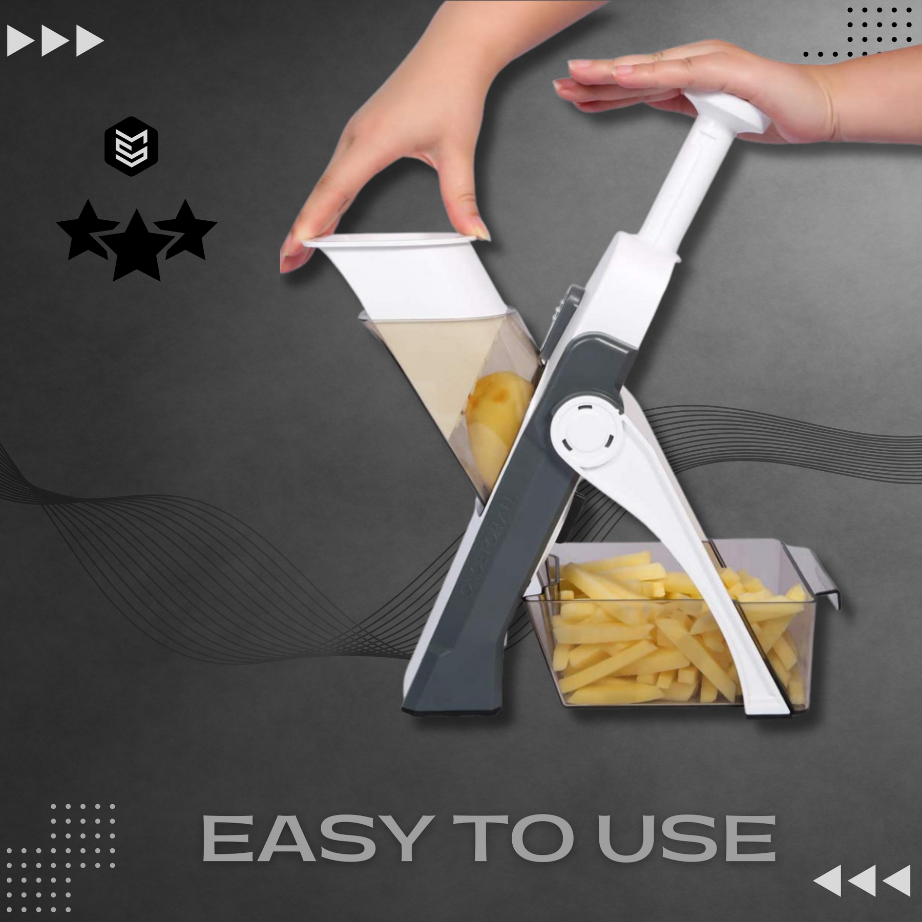 5 in 1 Multifunctional Spring Slicer for Vegetable and Fruits Cutter